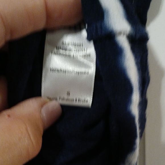 Young Fabulous & Broke Navy and White Tie-Dye Tee - Picture 5 of 7